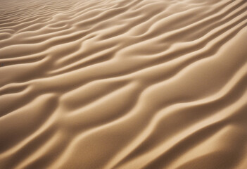 Fototapeta premium Pile heap of beach sand isolated on background natural dune desert for decoration summer dry clean s