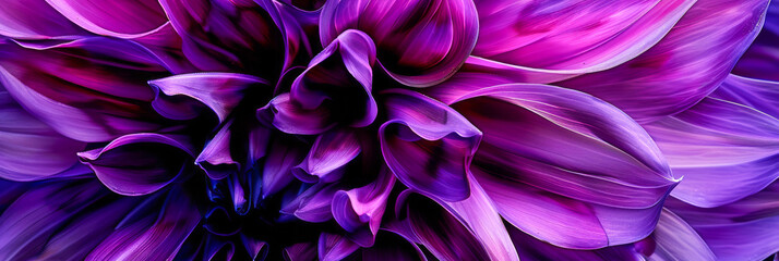 A close up of a purple flower with a purple background - Powered by Adobe