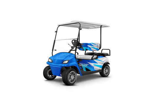 Golf Cart Mockup