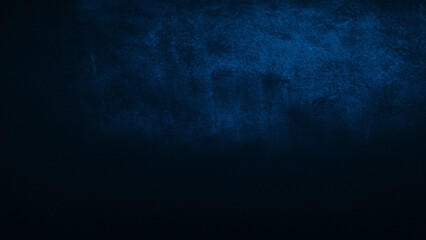 Vintage Blue Grunge Concrete Texture, Abstract Background with Copy Space.