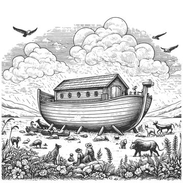 Noahs Ark Outline