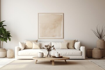 Fototapeta na wymiar Living room interior mock up architecture furniture cushion.