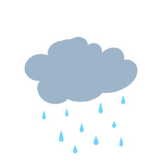 Rain Cloud Icon
