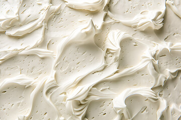 Frozen yogurt background or ice cream texture