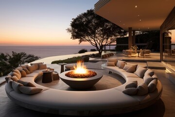 Fototapeta premium Home architecture furniture outdoors