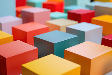 Fototapeta premium Empty platform template mockup