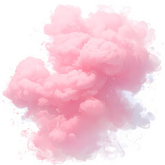 Euphoric Splash of Pink Bliss - A Vibrant Artificial Intelligence Creation