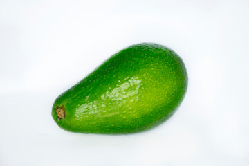 avocado on white 