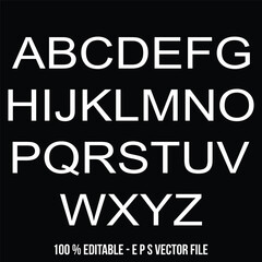 Obraz premium Classic college font. Vintage sport font in american style for football, baseball or basketball logos and t-shirt. Athletic department typeface, varsity style font.