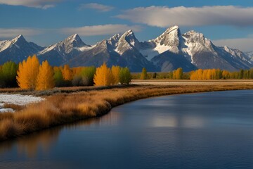 autumn in the mountains