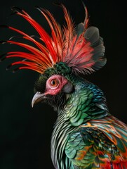 Fototapeta premium Vibrant Feathered Creature