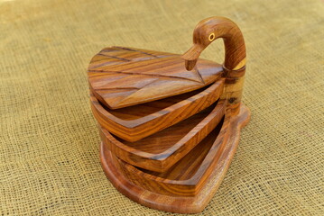 Distinctive wooden kitchen utensils_different shapes of wooden kitchen utensils_wooden utensils_wooden bowl