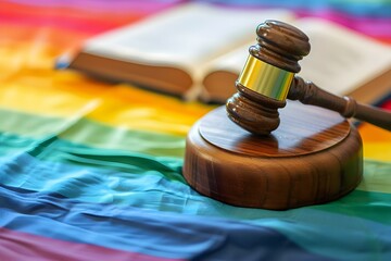 Legal terms and forms related to LGBT rights and liability coverage. Concept LGBT Rights, Legal Forms, Liability Coverage