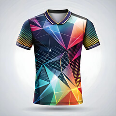 sublimation sports jersey design vector