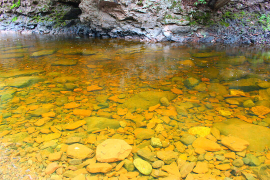 Rocky Stream Vector