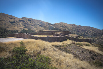 Puka Pukara ruins, Cusco Peru