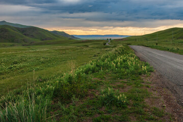 the way to the mountain