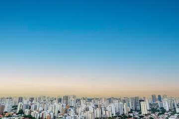 Fototapeta premium Foto área da região do Brooklin, na zona Sul da cidade de São Paulo
