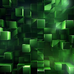 green background with blocks, high resolution, dark color backgrounds, beautiful, good vibes in the style of high detail backlighting