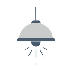 Obraz premium Operating Room Lights icon vector graphics element silhouette Oral symbol sing illustration on a Transparent Background