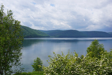 View of Angara River from Taltsy Museum
