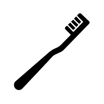 recommend clip art: Tooth brush icon vector graphics element silhouette health-care symbol sing isolated illustration on a Transparent Background