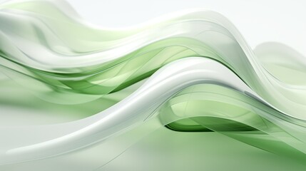 Abstract line wave