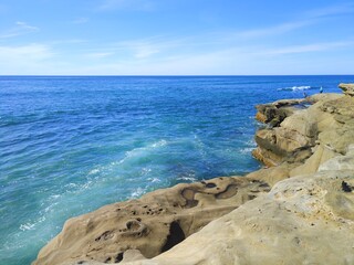 sea and rocks