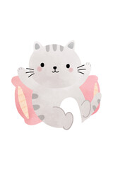 Kawaii Smiley Face Sticker: Cute Character for Any Project