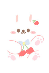 Kawaii Smiley Face Sticker: Cute Character for Any Project