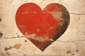 Minimal heart pattern deterioration architecture backgrounds.