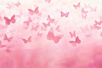 Obraz premium Pink butteflies backgrounds petal paper.