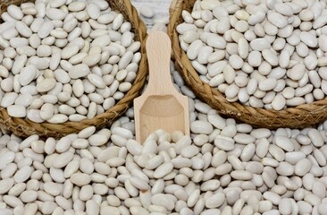 photo of agricultural products, white beans