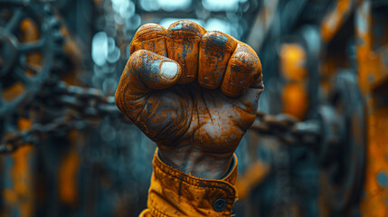 Labours dirty hands celebrating may day