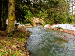 Obraz premium The views on the plateau in winter are amazing