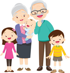 big family happy Portrait