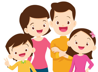 big family happy Portrait