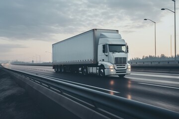Truck vehicle highway transportation