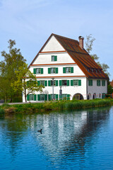 Ehem. Untere Mühle in Isny im Allgäu (Baden-Württemberg)