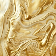 Abstract golden swirls texture