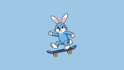 Skateboarding Rabbit: A Fun and Furry Adventure