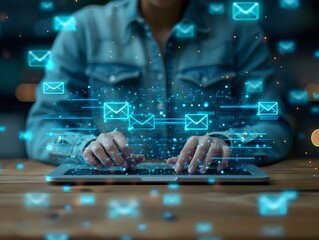 Modern Professional: Casual Attire in Office Setting