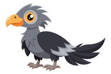 condor bird cartoon vector illustration