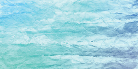 青　水彩　和柄　背景	