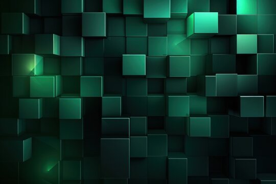 Green backgrounds abstract pattern.