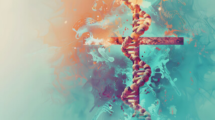 A cross with equal arms. symbolizing balance and unity