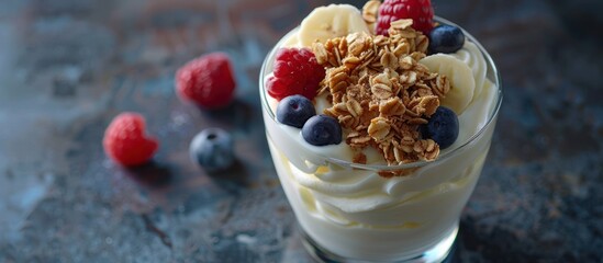 Yogurt With Granola and Berries