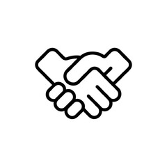 Simple Handshake Icon