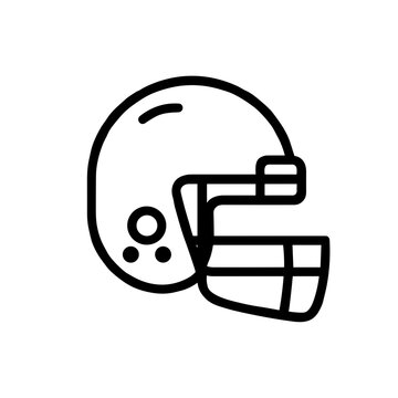 recommend clip art: Simple Football Helmet Icon