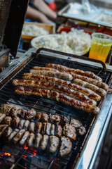 Serving of Cevapi Delightfulness, Culinary World Tour, Food and Street Food